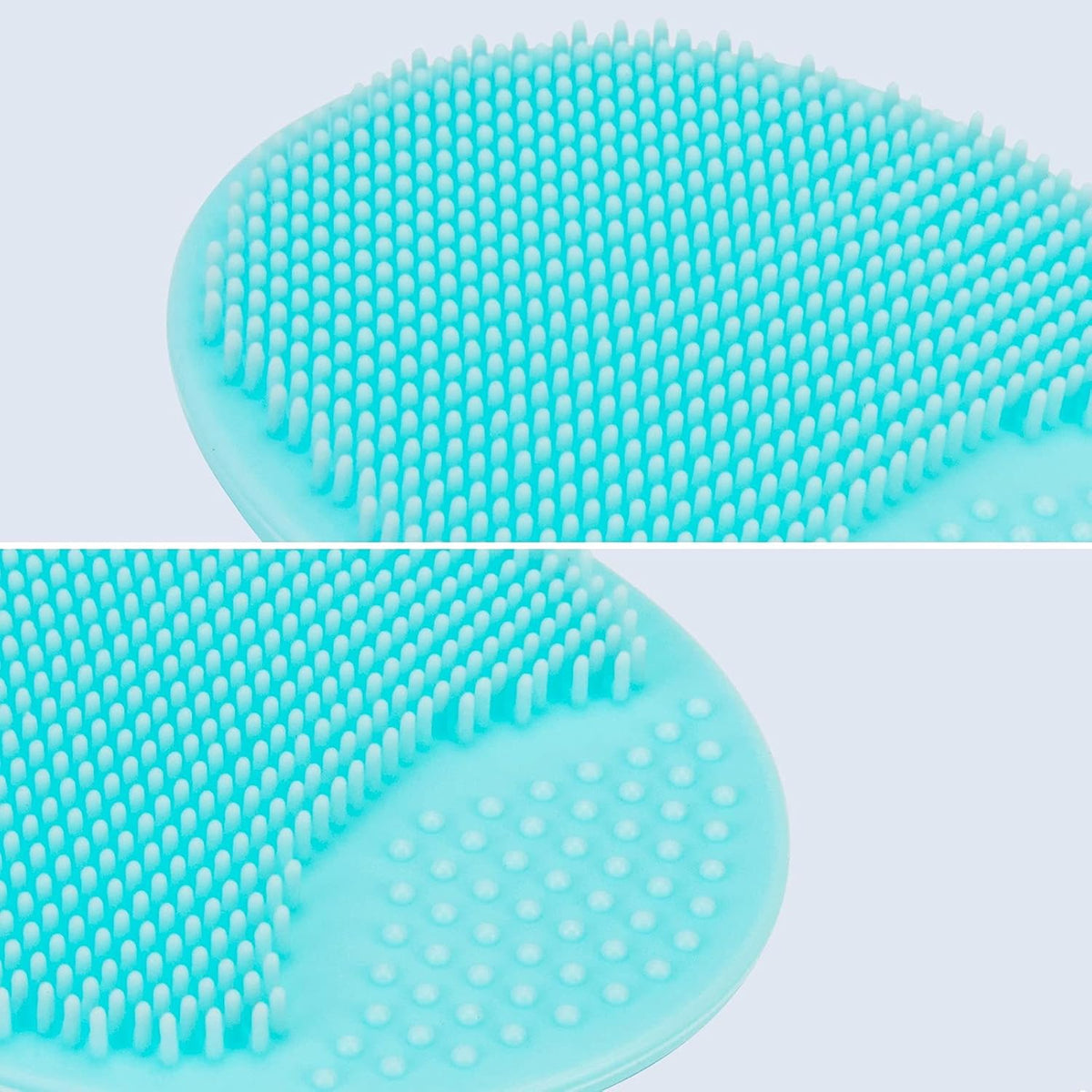 4 Pack Face Scrubber | Soft Silicone Facial Cleansing Brush Face Exfoliator