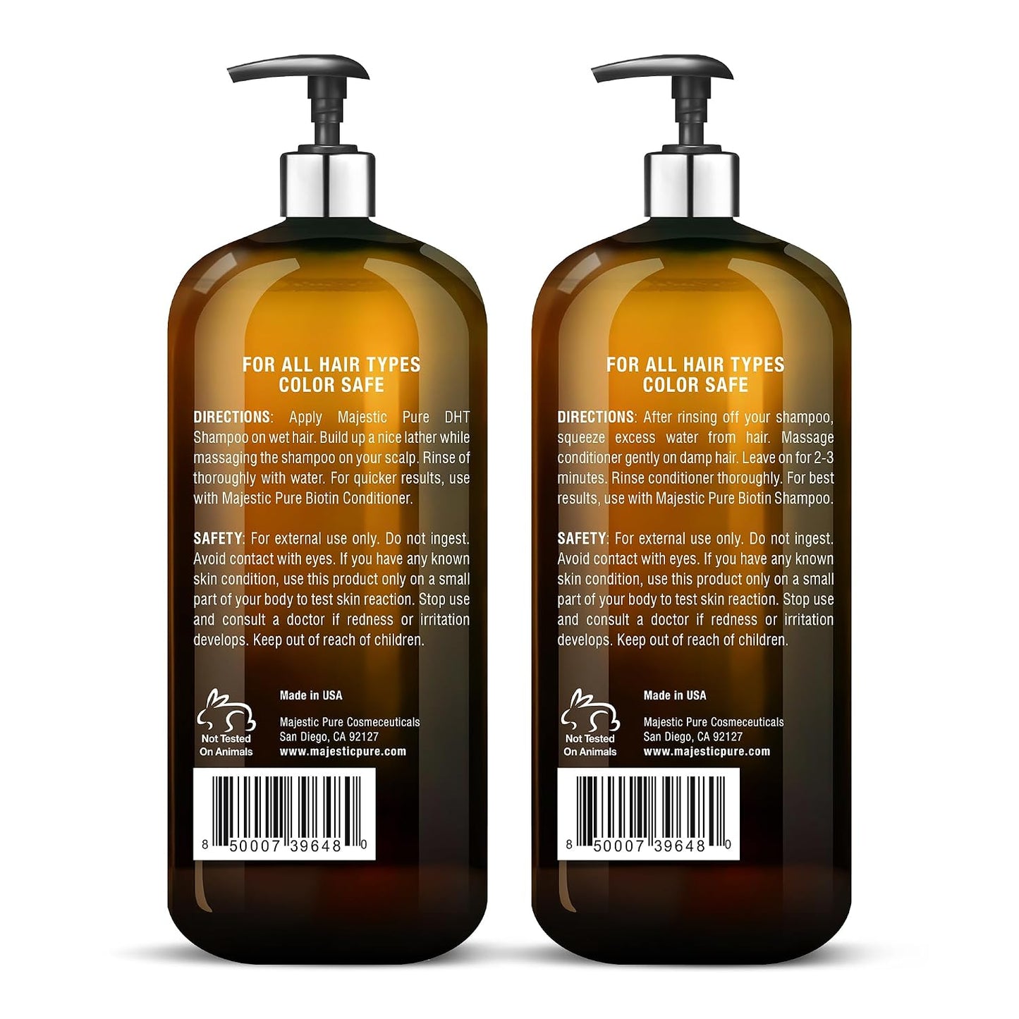 Pure Biotin Voluminizing Shampoo and Conditioner Set