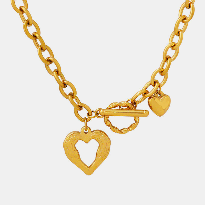 Steel Heart Pendant