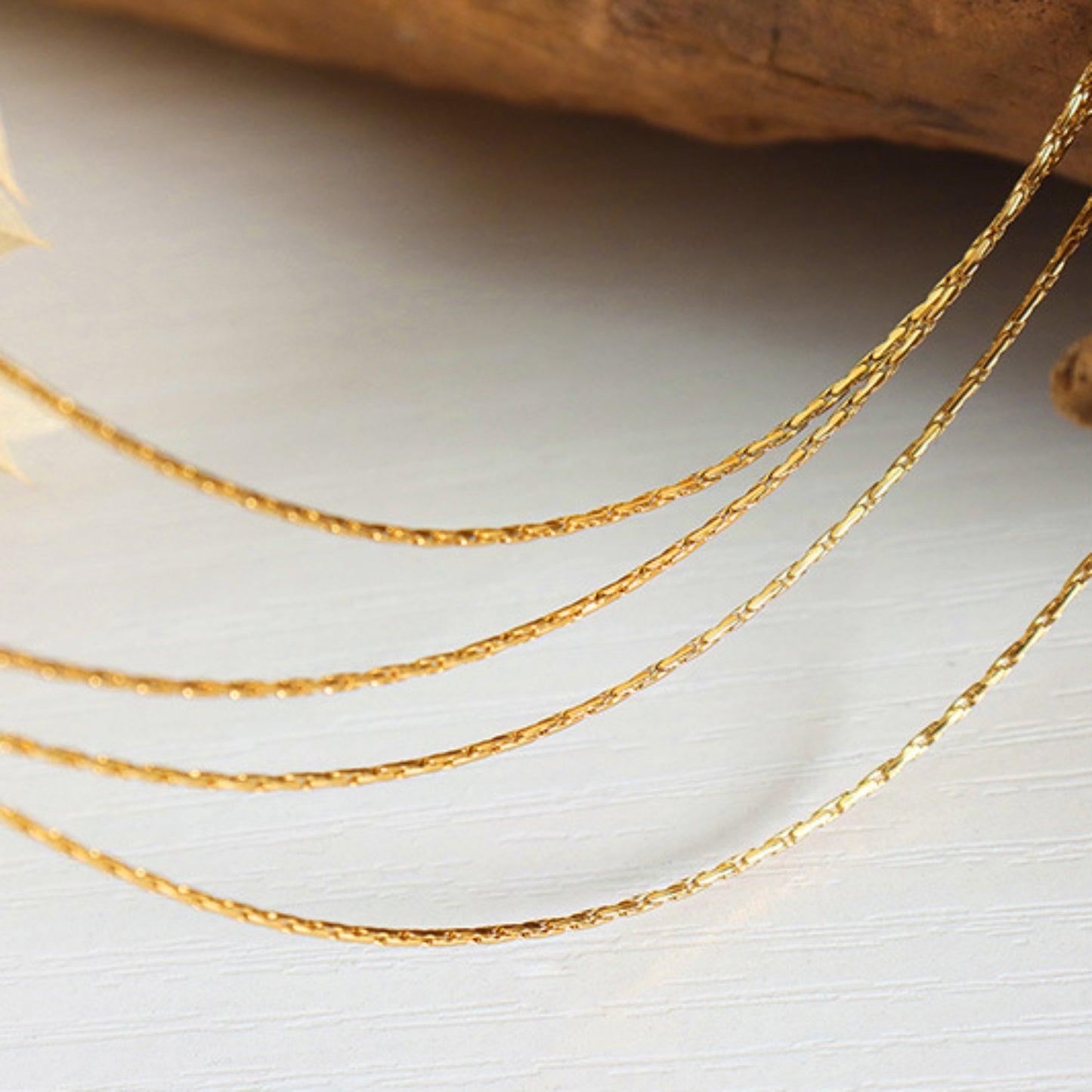 18K Gold-Plated Multi-Layer