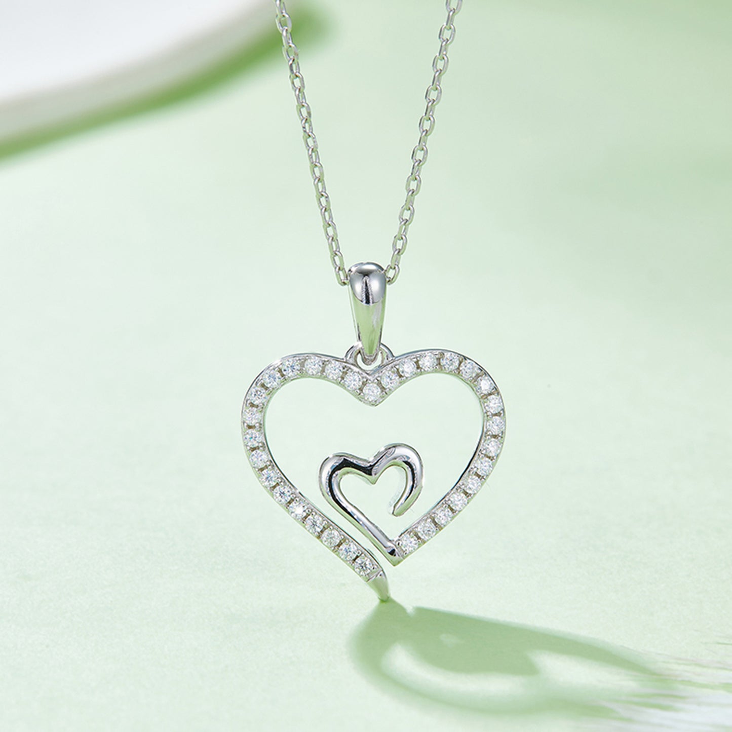 Moissanite 925 Sterling  Necklace
