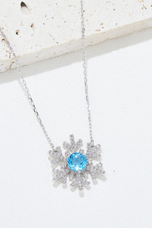 925 Sterling Silver Topaz