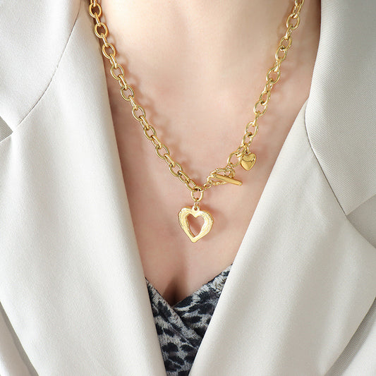 Steel Heart Pendant