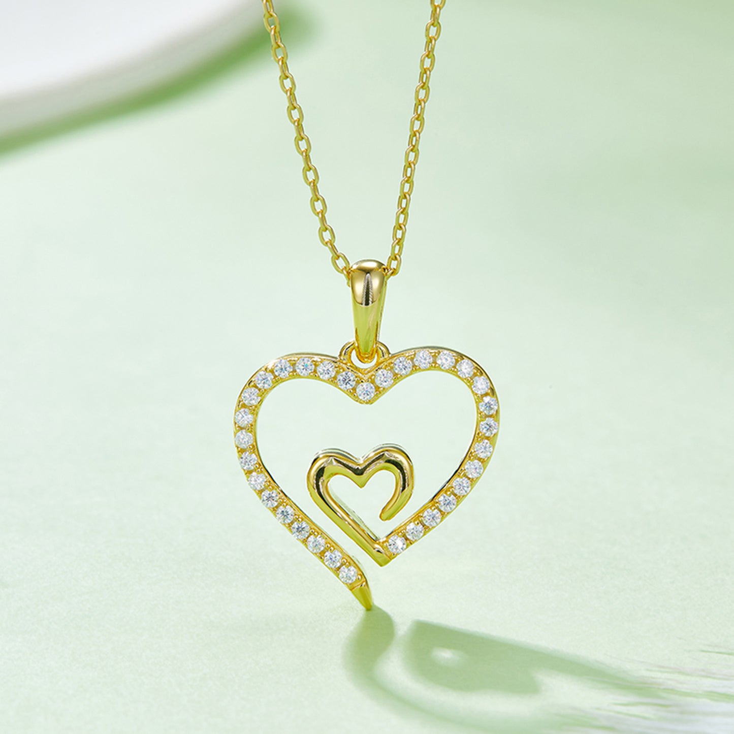 Moissanite 925 Sterling  Necklace