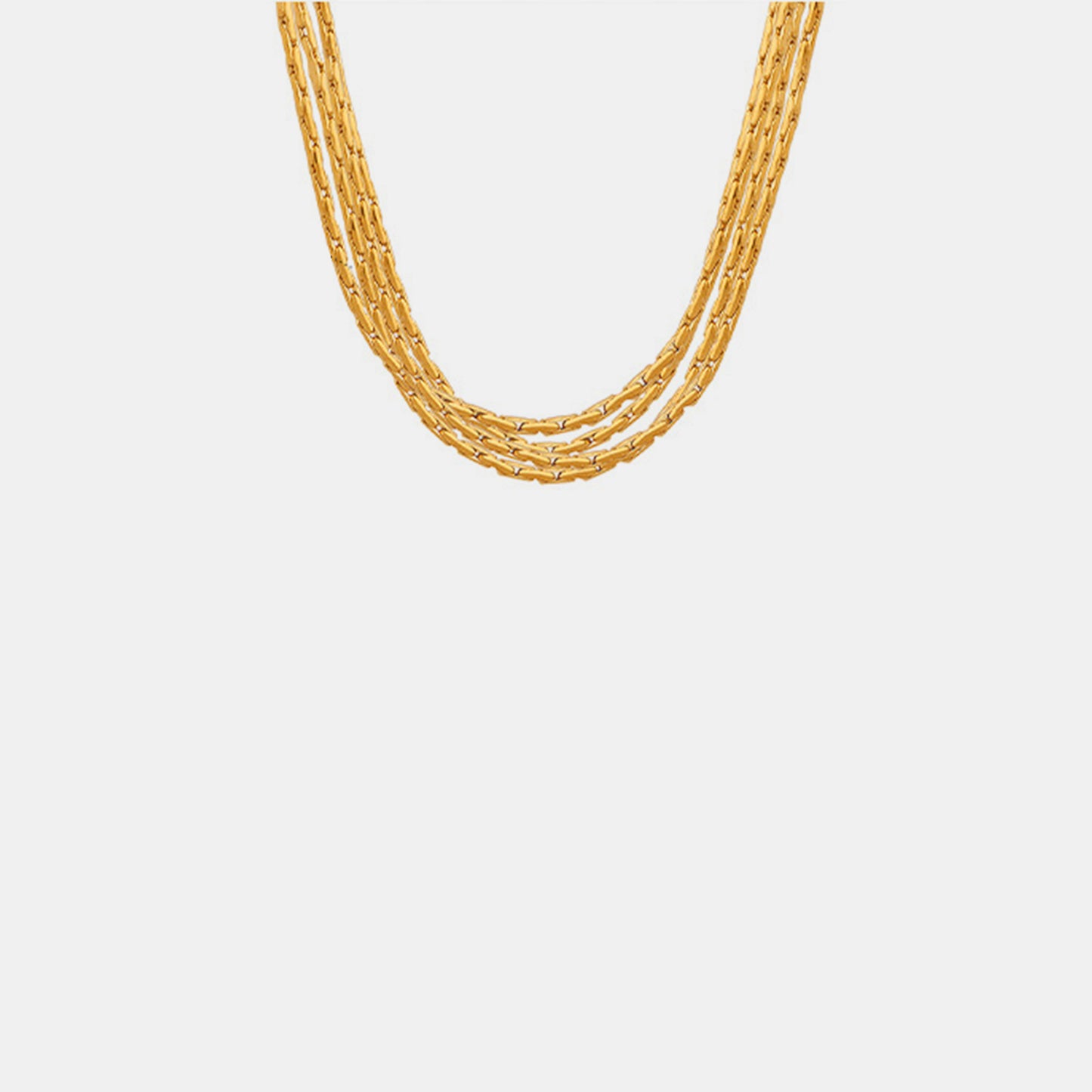 18K Gold-Plated Multi-Layer