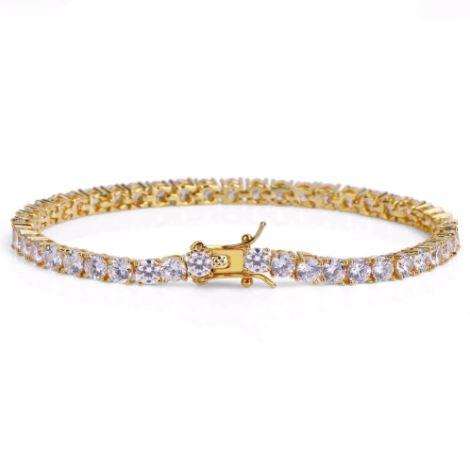 4MM One Row Tennis Bracelet