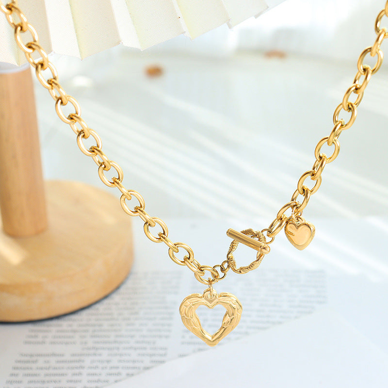 Steel Heart Pendant