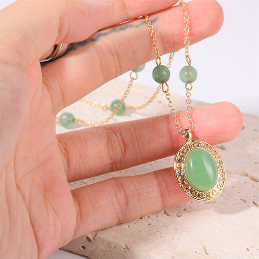 Crystal Pendant Necklace
