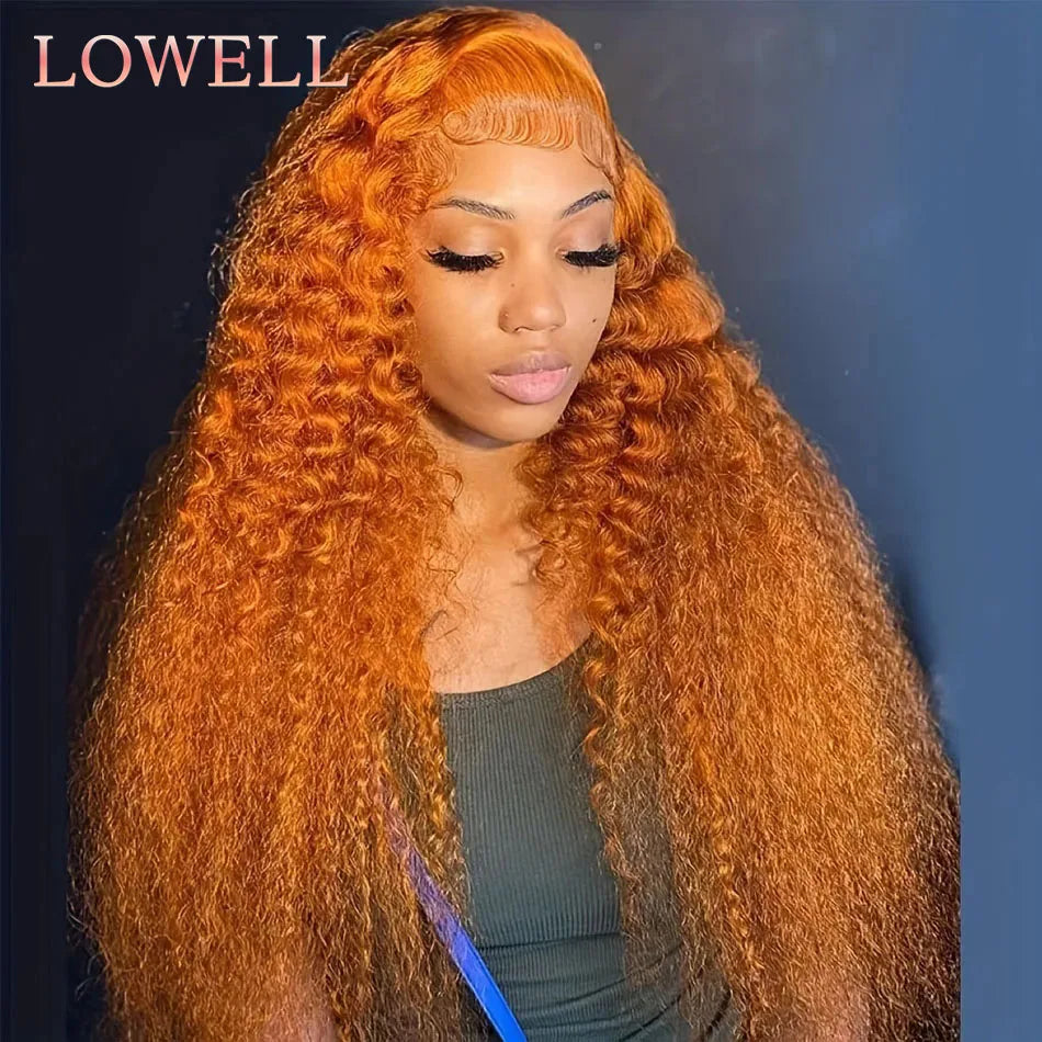 Brazilian Preplucked 13x6 HD Curly Lace Frontal Wig