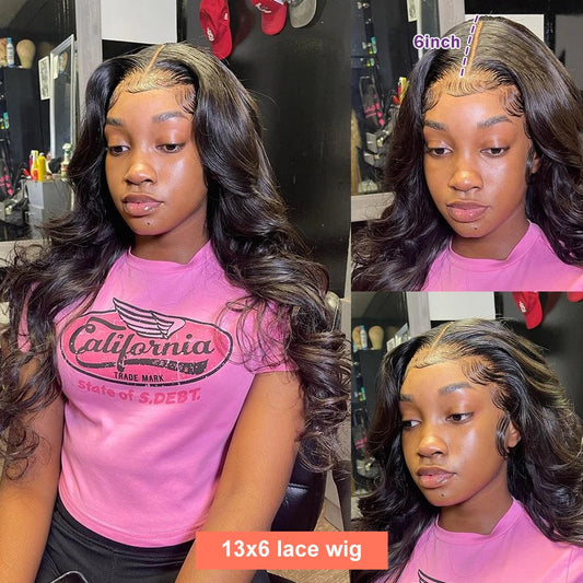 250% |13x4 Lace Frontal|  Glueless Ready To Go