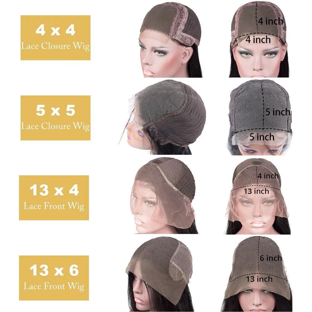 30 Inch 13x4 Frontal Pre Plucked Closure Wig