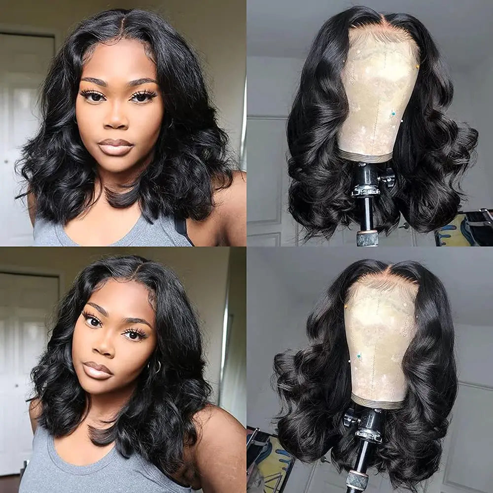 13x4 Lace Frontal Short Bob | Brazilian Virgin Hair