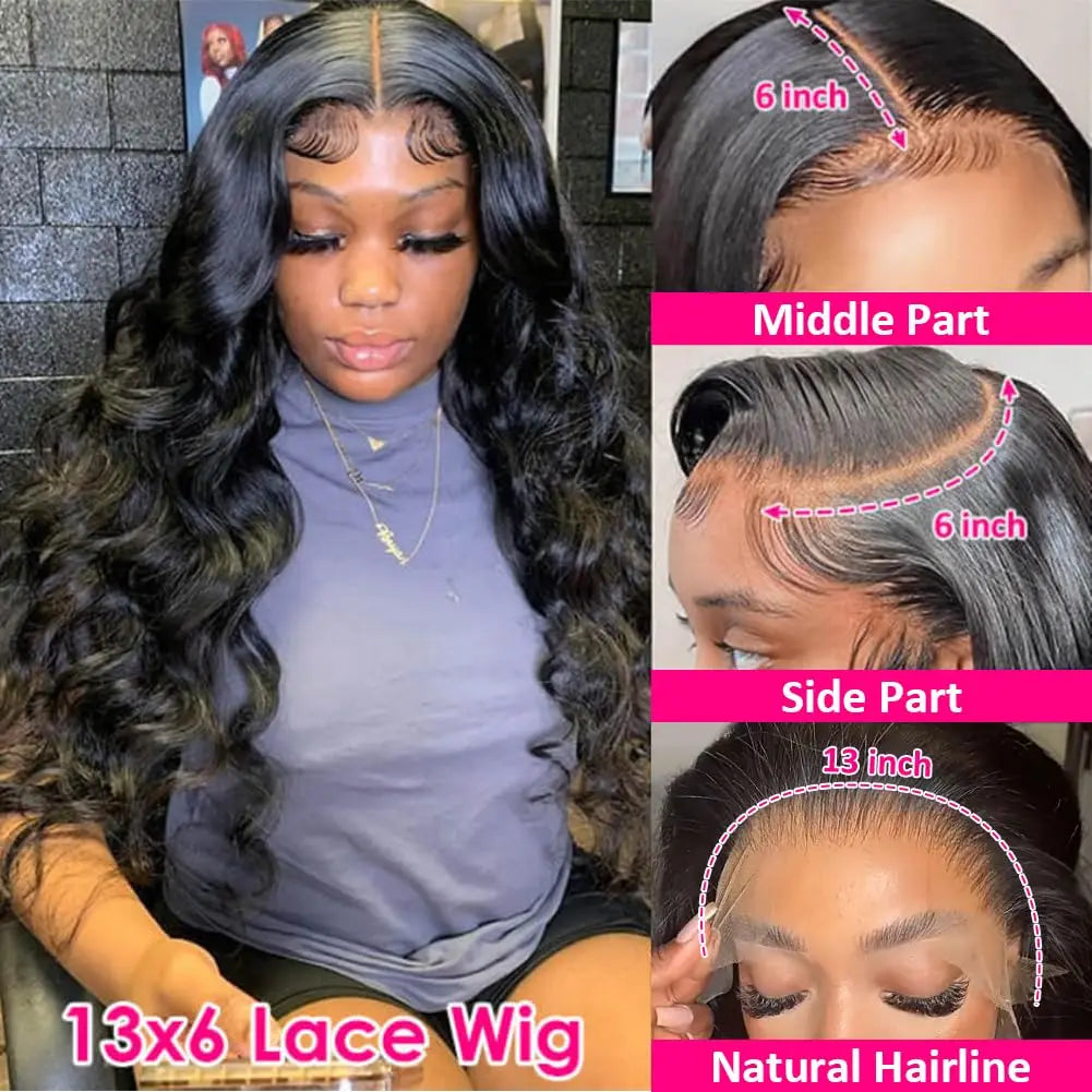 13x4 Lace Front Wig 100% Human Hair