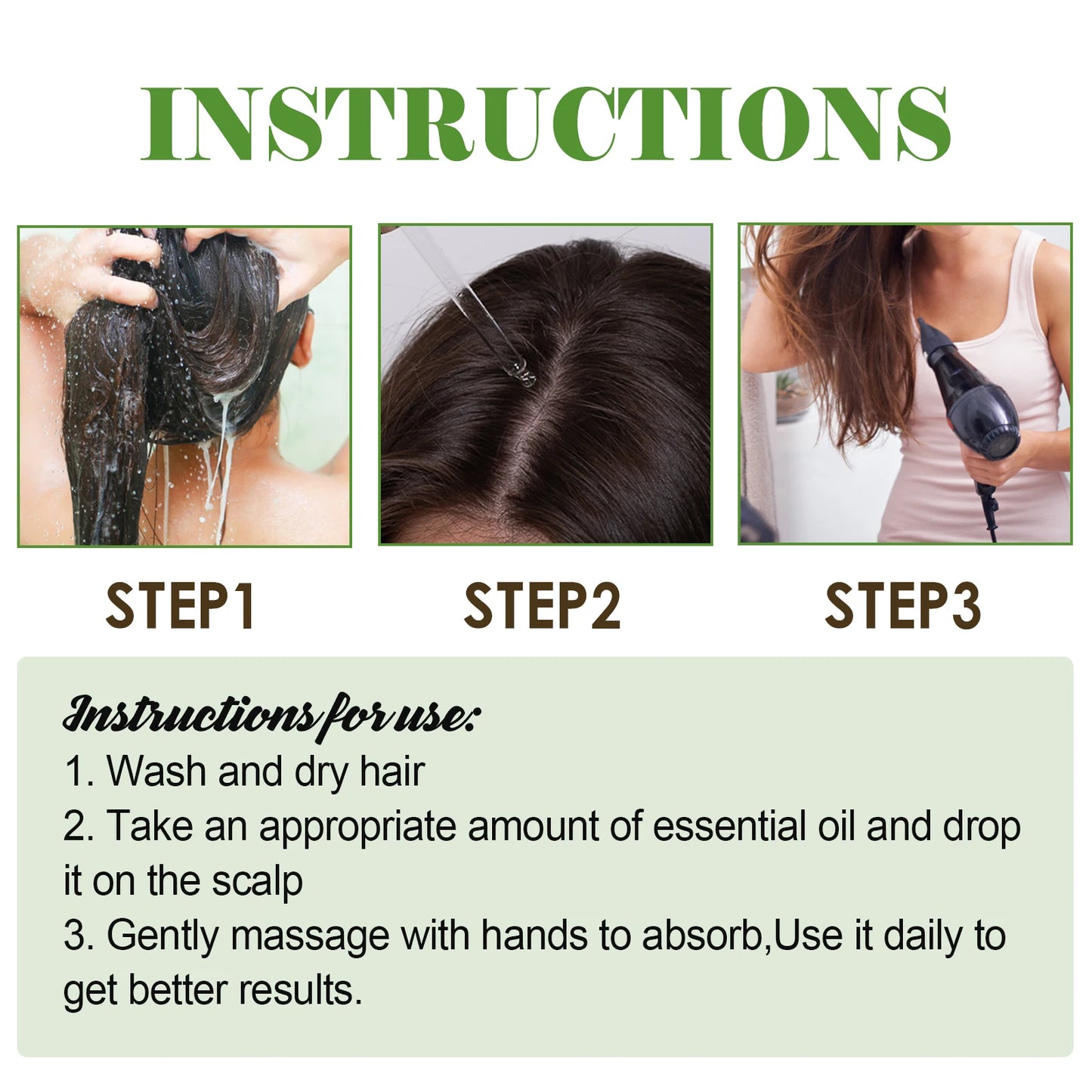 Rosemary Hair Care Nourish, Strengthen Roots  | Relieve Scalp Tension