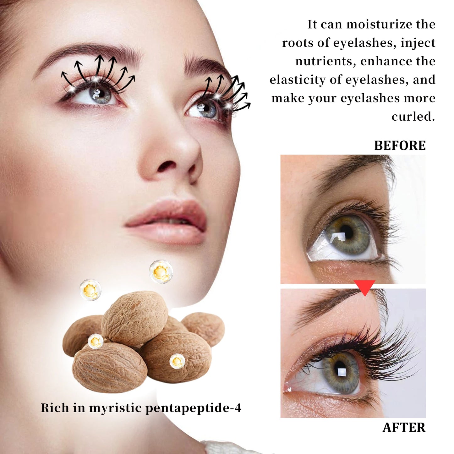 Curling Serum Nourish Thick Eyelash Mascara