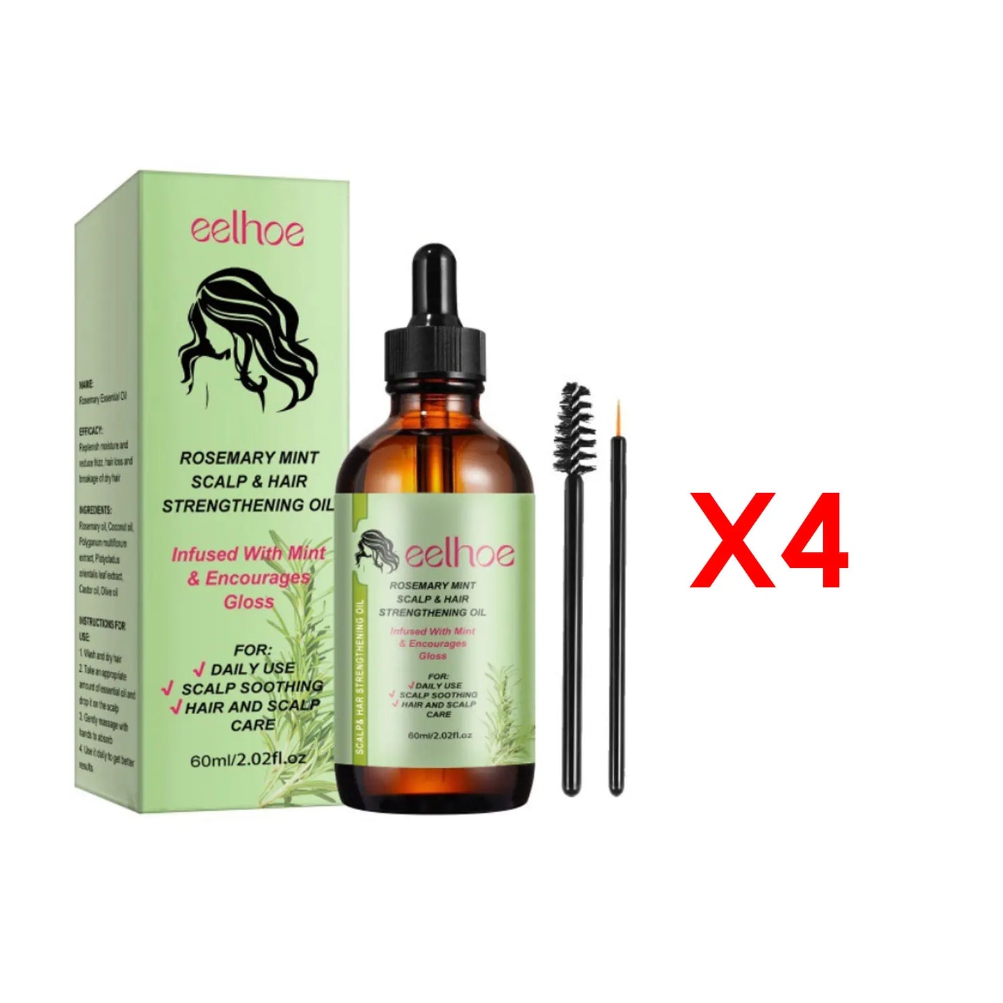 Rosemary Hair Care Nourish, Strengthen Roots  | Relieve Scalp Tension