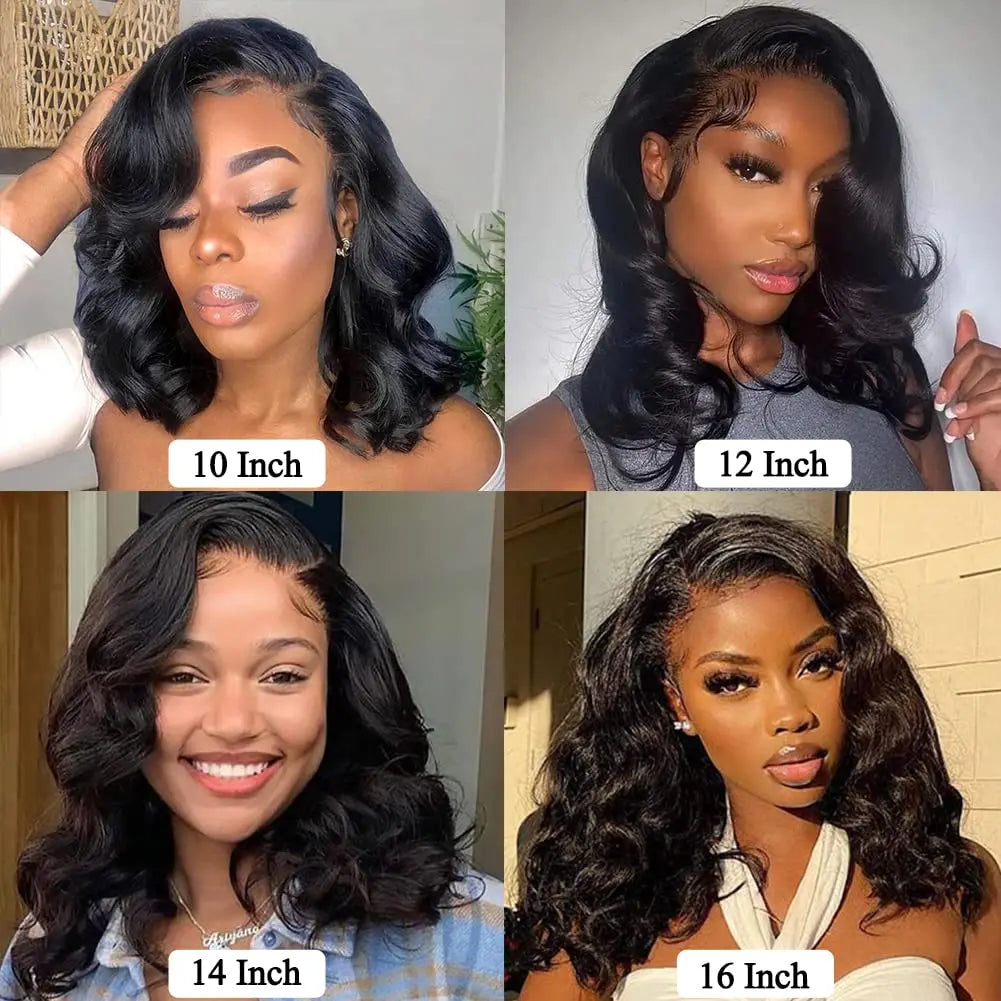 13x4 Lace Frontal Short Bob | Brazilian Virgin Hair