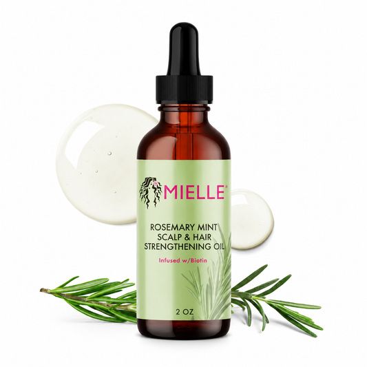 Mint Hair Oil - Strengthening Biotin Oil Infused Frizzy