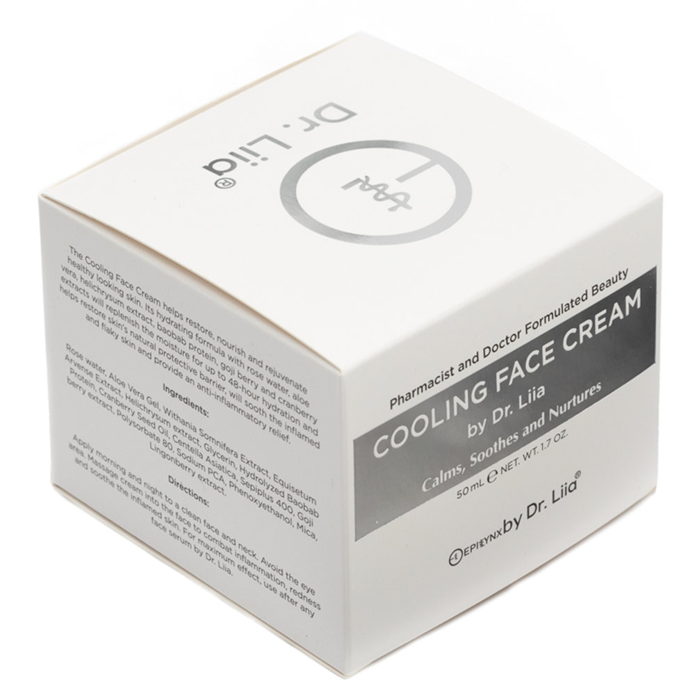 Cooling, Calming and Nurturing Face Cream for Dry Skin