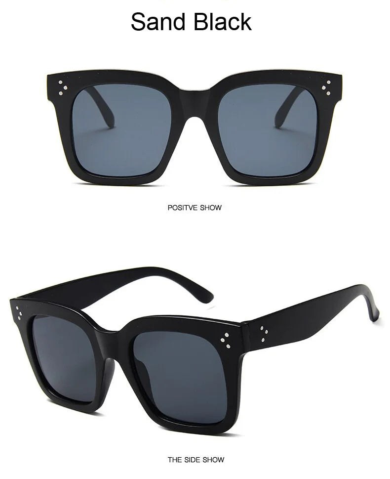 Brand Oversized Designer Classic Square