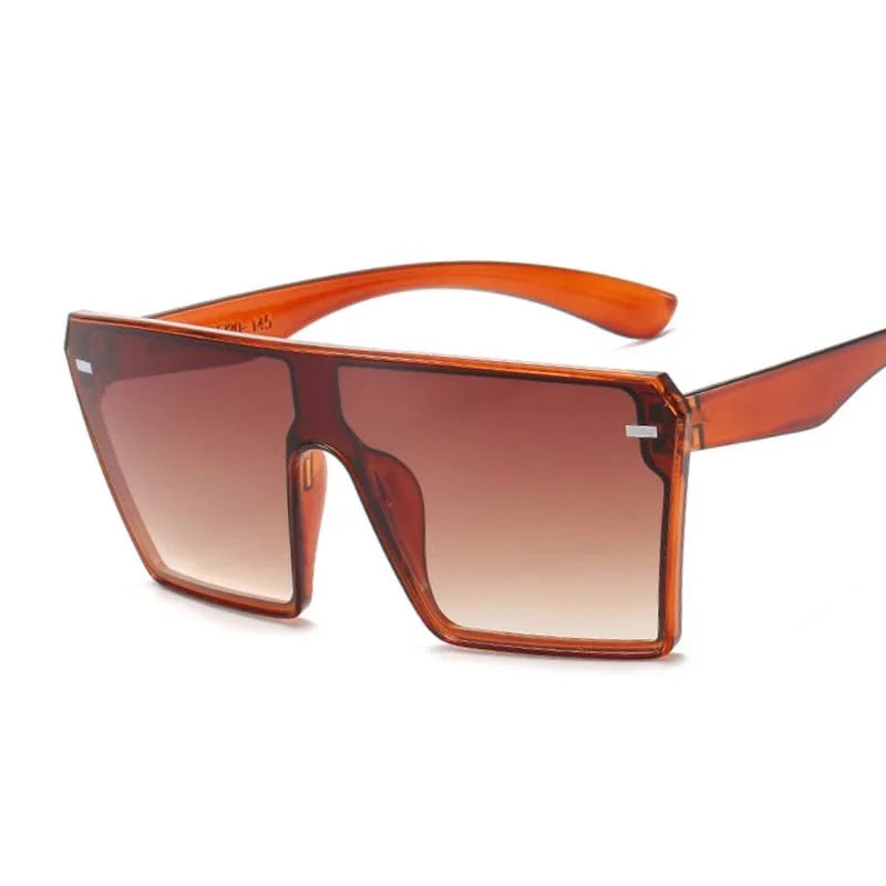 Oversized Big Frame Gradient Sunglasses