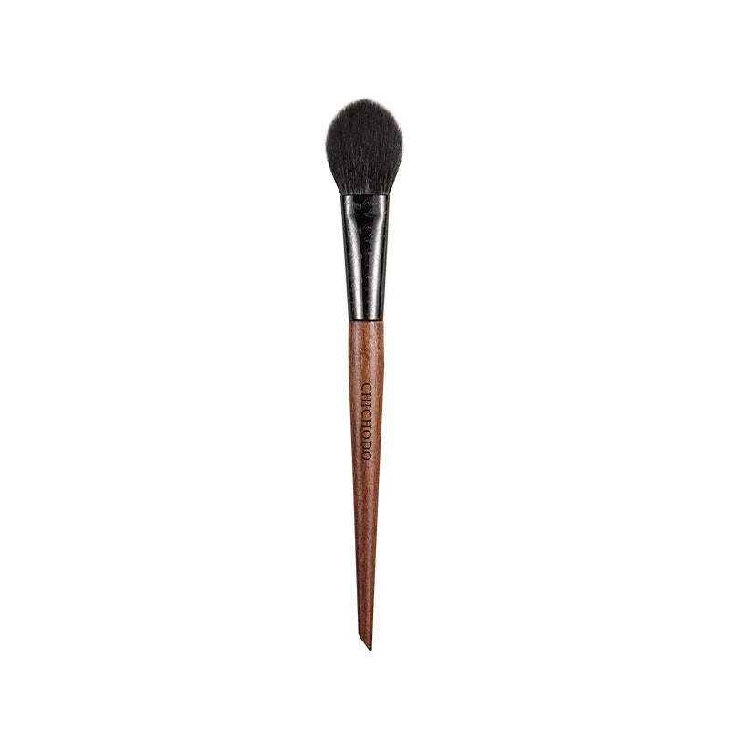 Makeup Brush Amber Series Carved