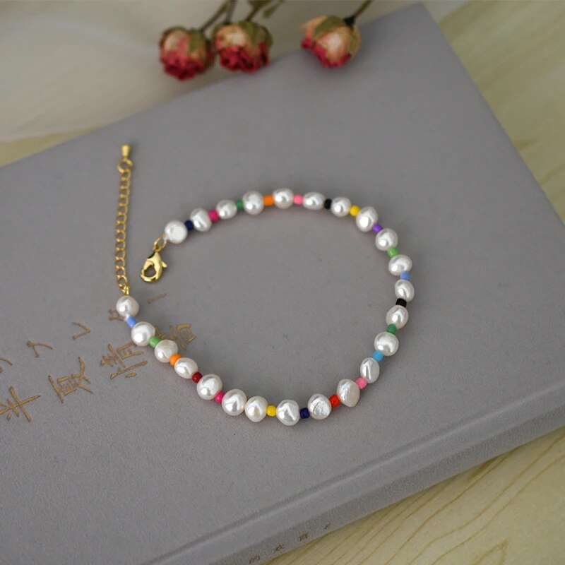 Natural Freshwater Pearl Anklet