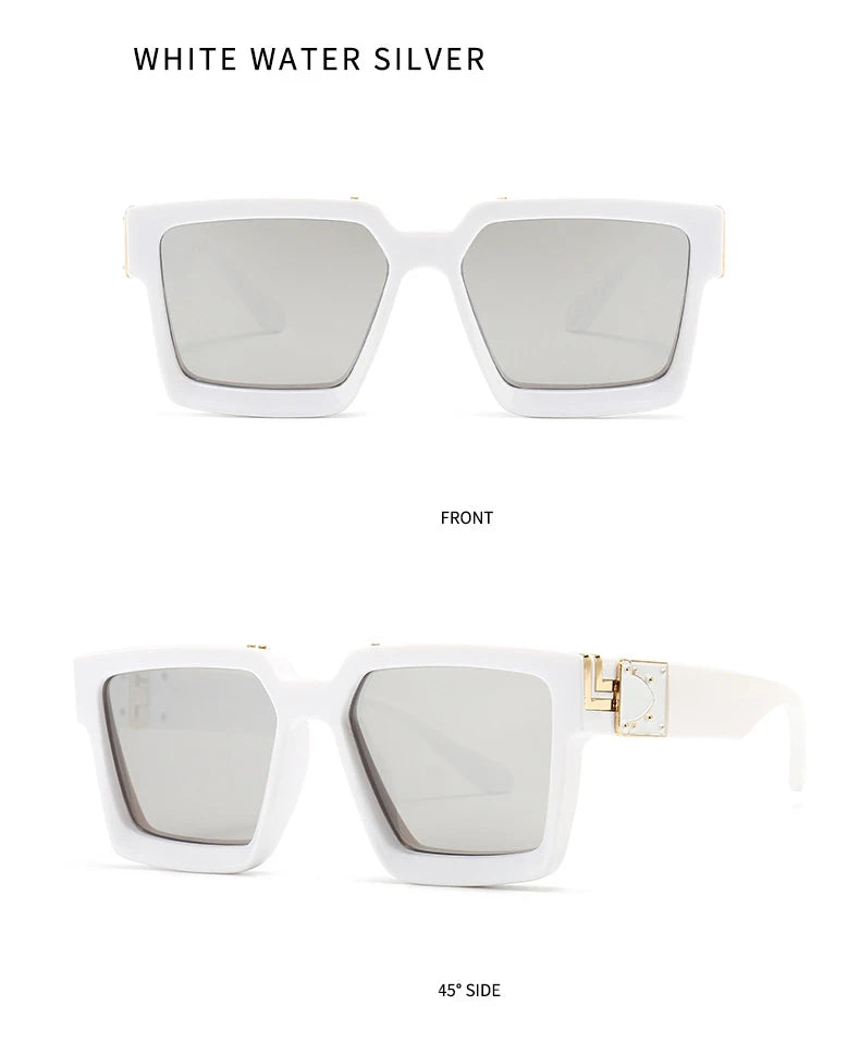Classic Luxury Square Sunglasses