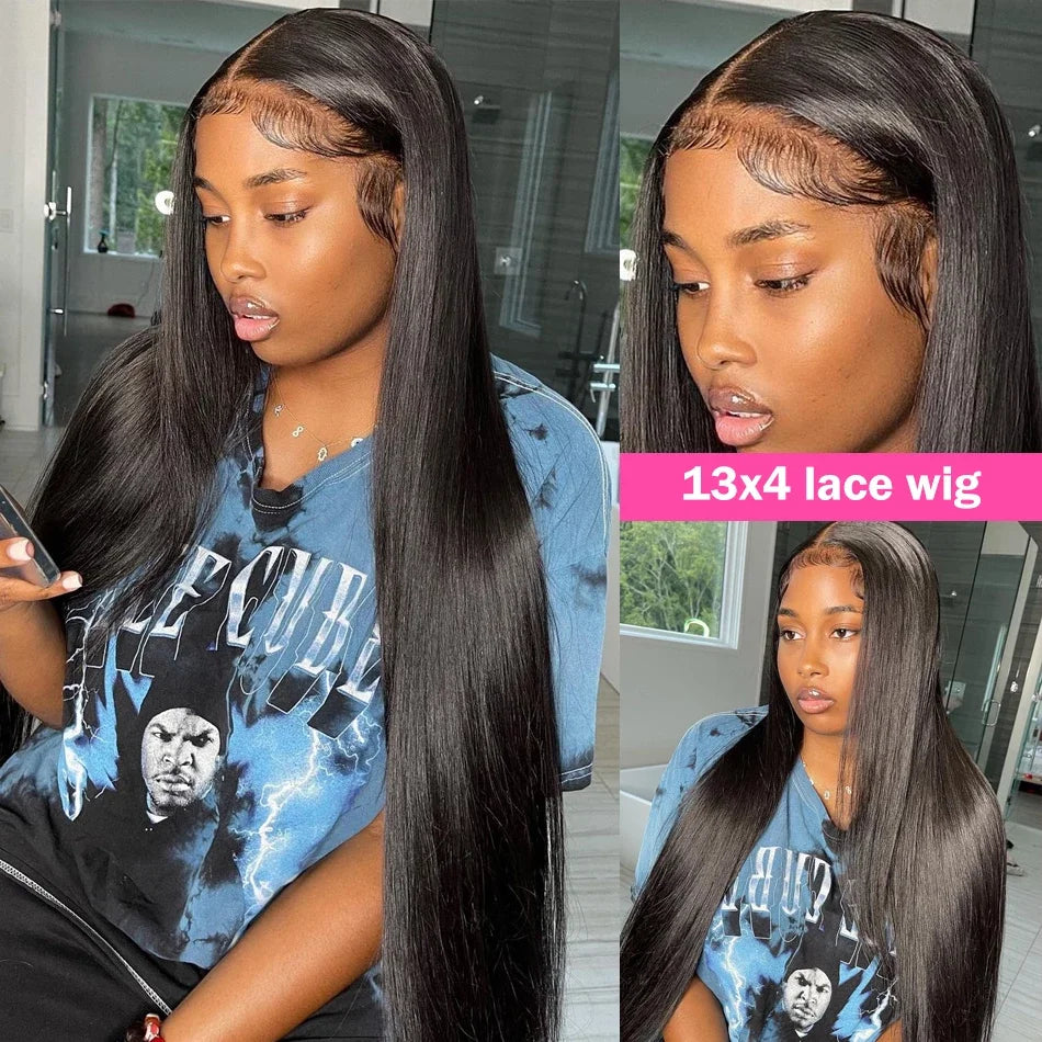 28, 30 inch Straight Human Hair |13x4/6 Lace Front