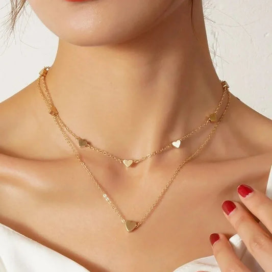 Shiny Crystal Moon Star Love Pearl Pendant