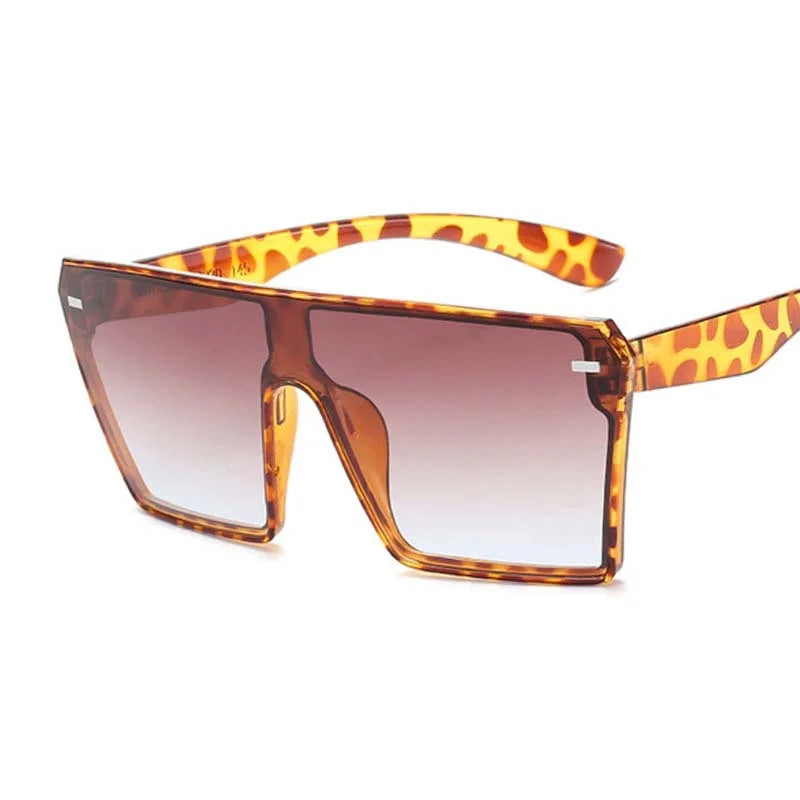 Oversized Big Frame Gradient Sunglasses
