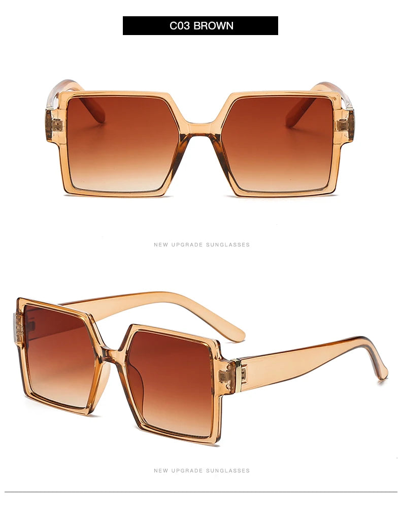 Vintage Fashion Gradient Eyeglasses