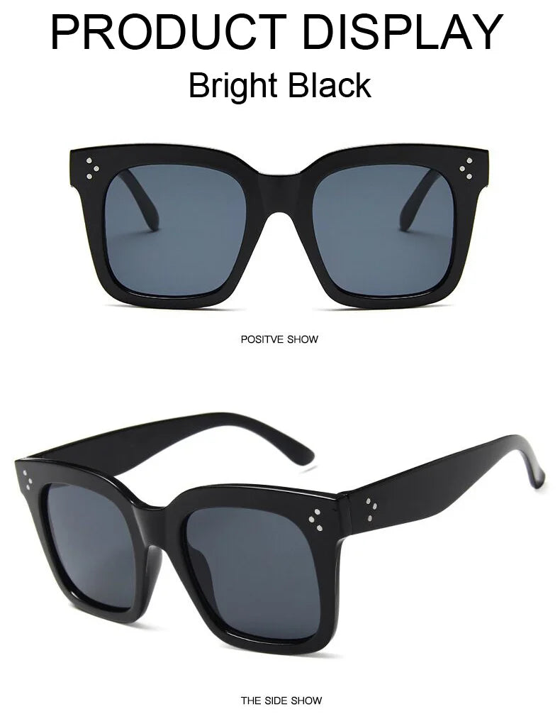 Brand Oversized Designer Classic Square