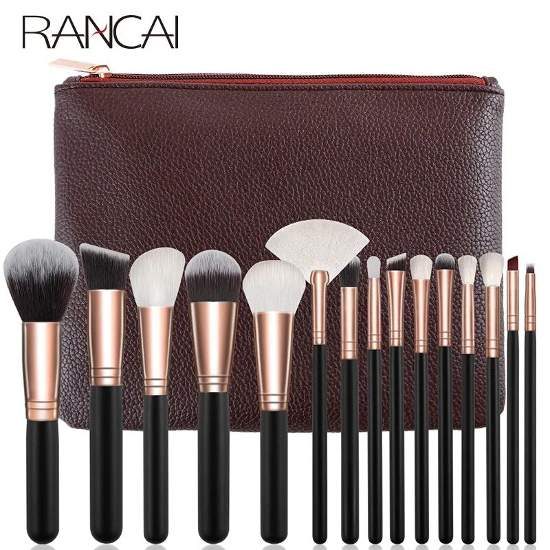 15pcs Powder/ Foundation /Eyeshadow Make Up Brushes
