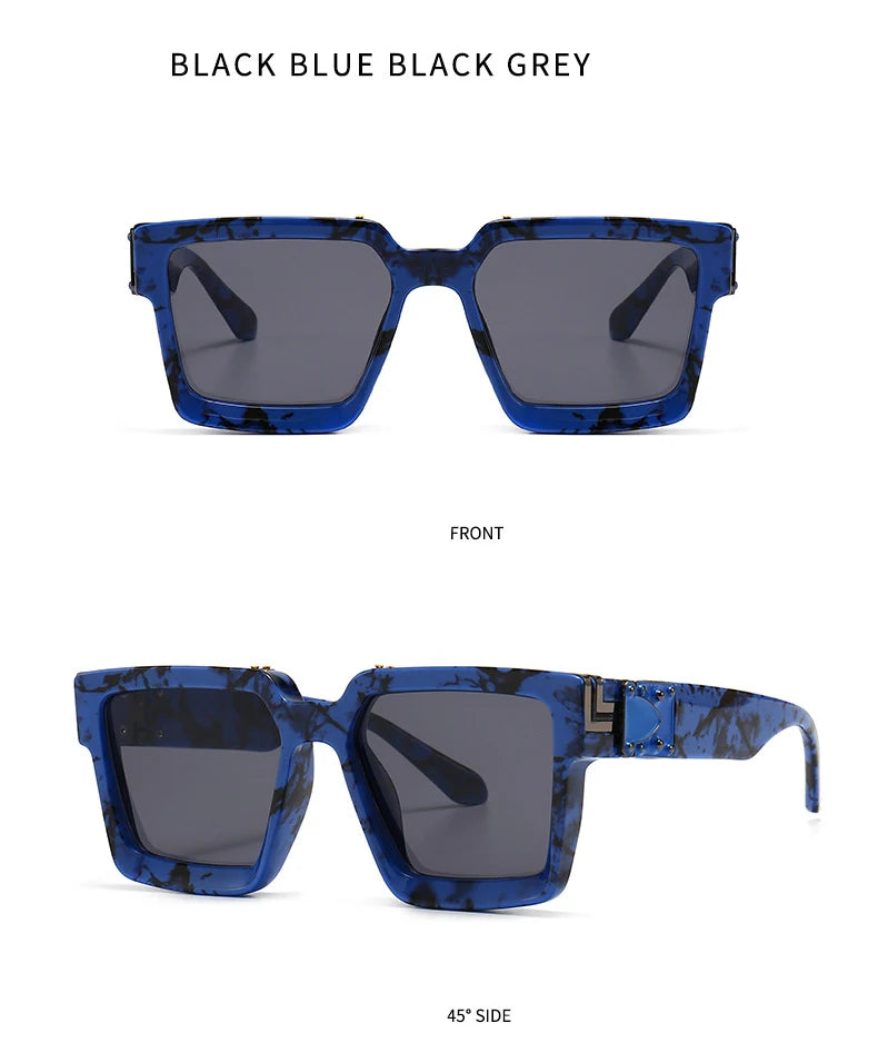 Classic Luxury Square Sunglasses