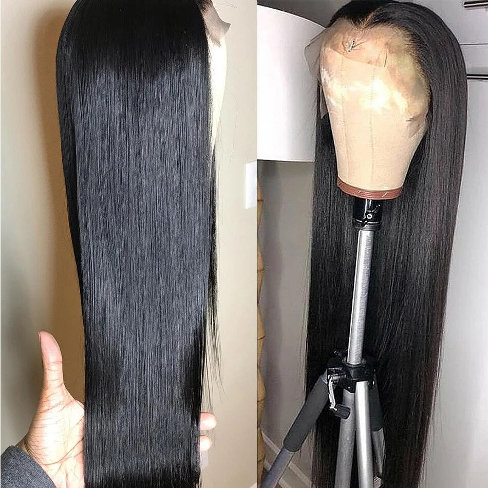 Brazilian Pre Plucked Lace Closure Wig