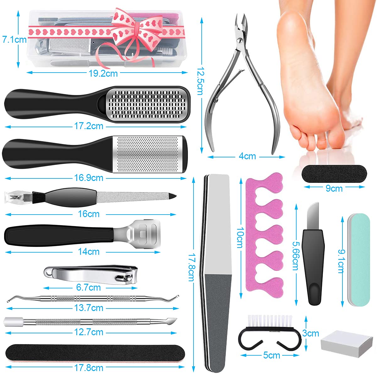 23 in 1 Pedicure Set