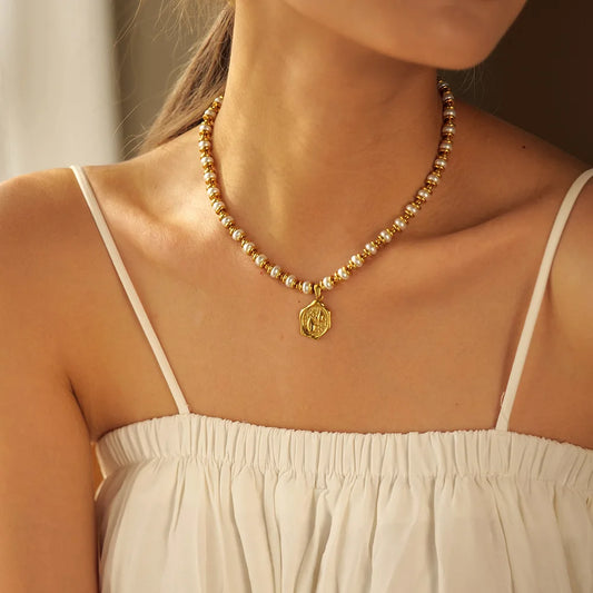 Tear Drop Bead Necklaces