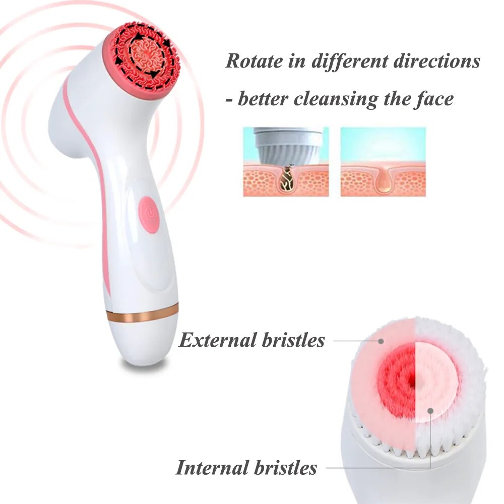 Skin Deep Cleaning Spin Brush
