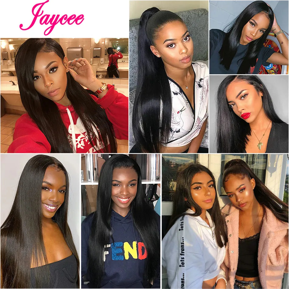 Brazilian Pre Plucked Lace Closure Wig