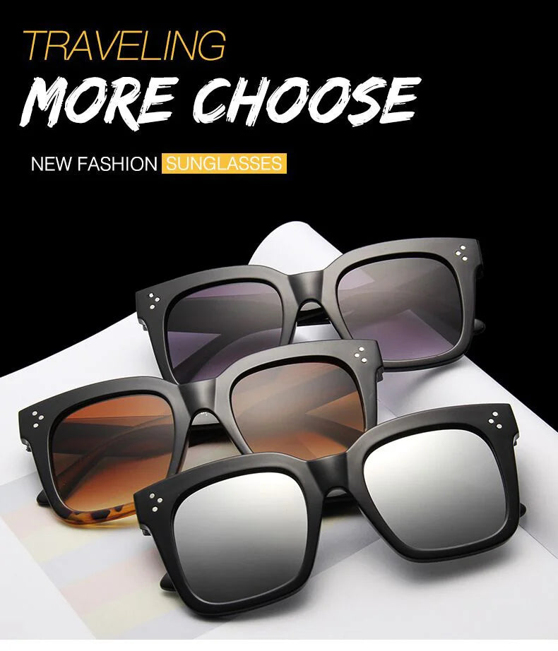 Brand Oversized Designer Classic Square