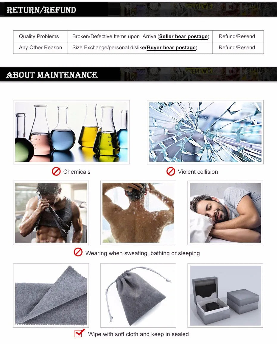 Cuban Link Gold / Silver Color Jewelry Gift