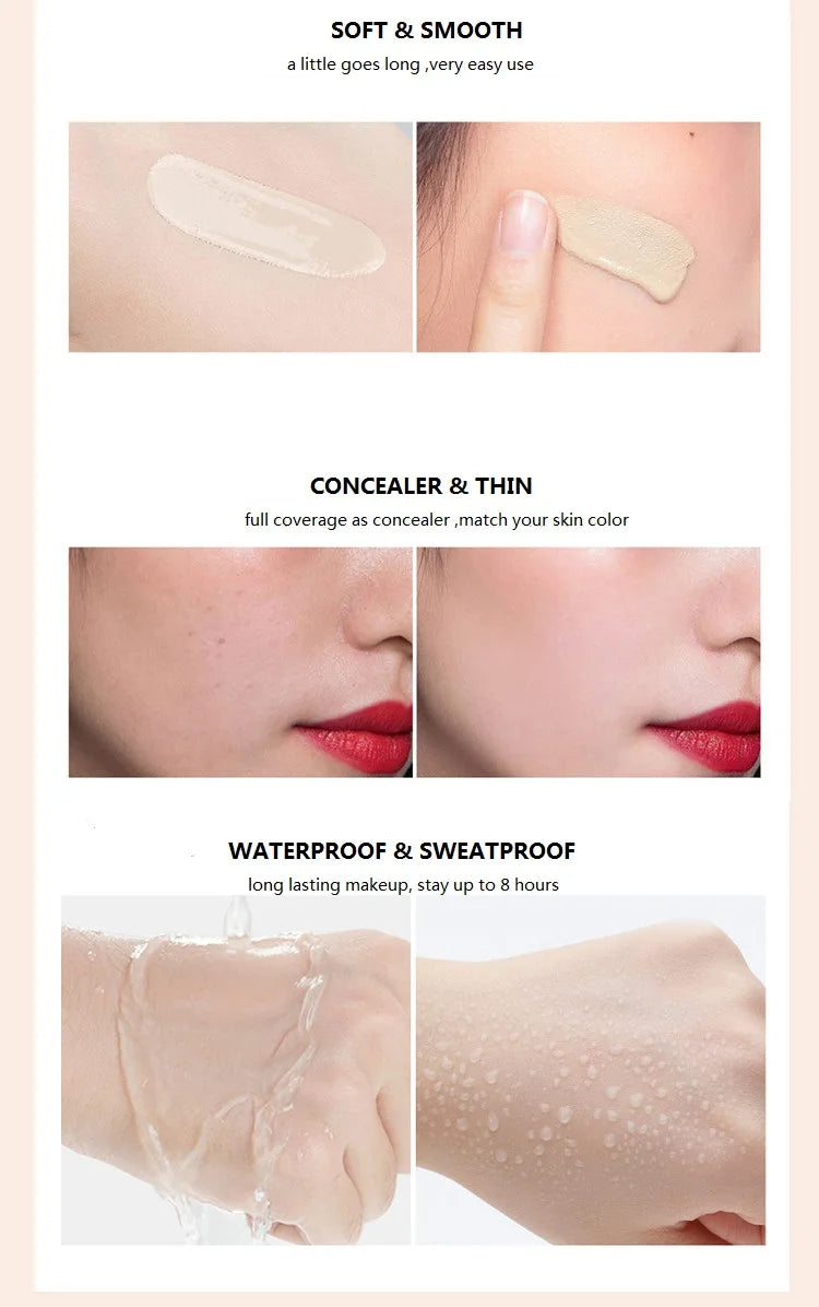 Natural Waterproof Foundation | Makeup Concealer