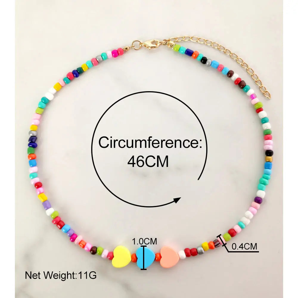 Smile Pearl Acrylic Fruit Heart Beads