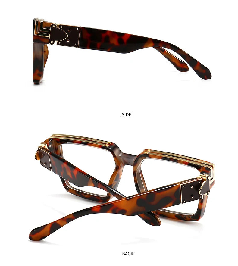 Classic Luxury Square Sunglasses