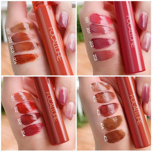 17 Colors Jelly-Clear Lip Gloss | Liquid Lipstick