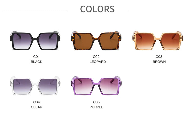 Vintage Fashion Gradient Eyeglasses