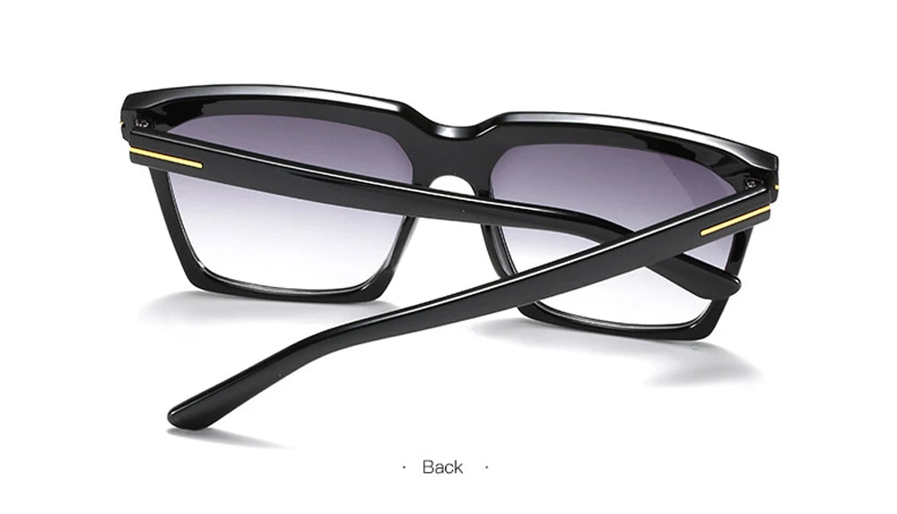 Square Vintage Sunglasses UV400