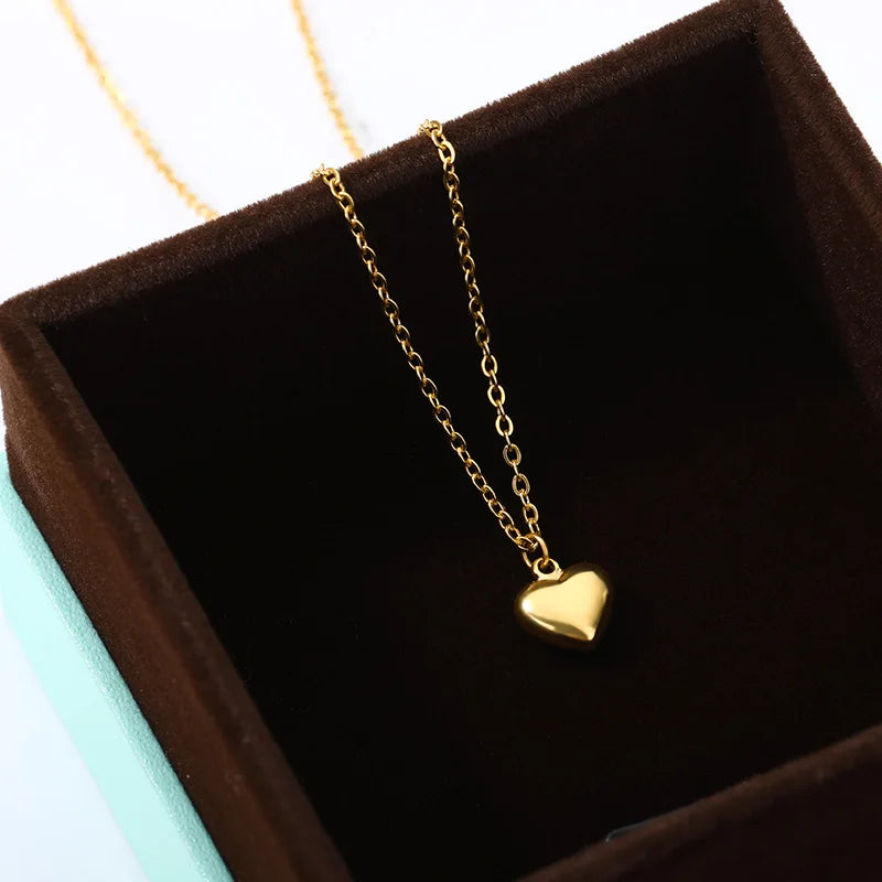 Love Heart Pendant Necklaces