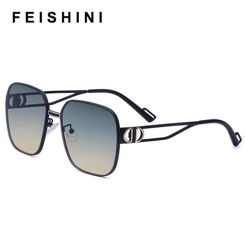 Celebrity Oversized Square Sunglass